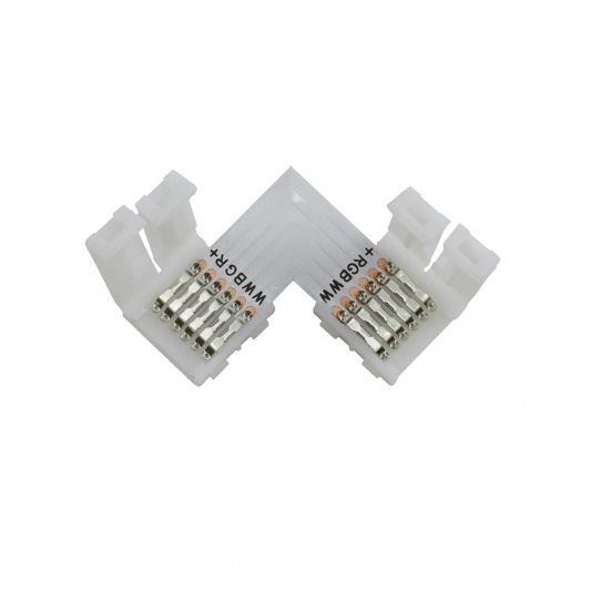 Koppelstuk RGBWW hoek solderen niet nodig