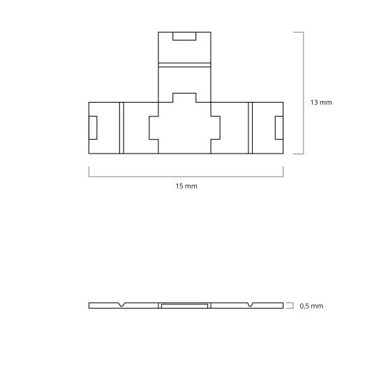 KOPPELSTUK SPLITSING solderen niet nodig