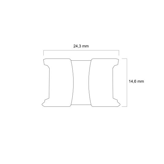 Koppelstuk tussen strip en kabel - RGB pro ledstrip IP20 - solderen niet nodig