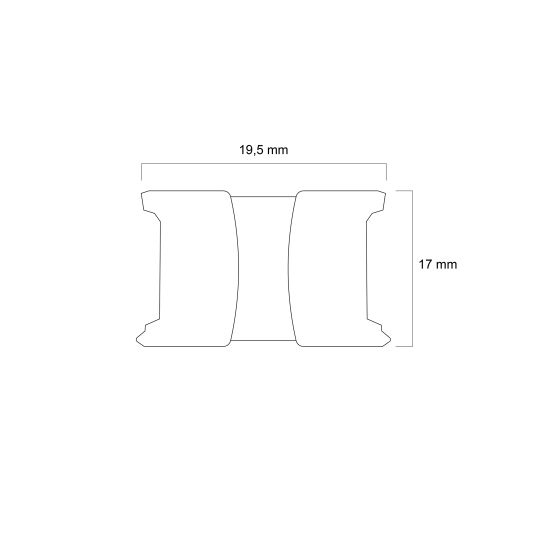 Koppelstuk tussen strip en kabel - RGBWW pro ledstrip IP20 - solderen niet nodig