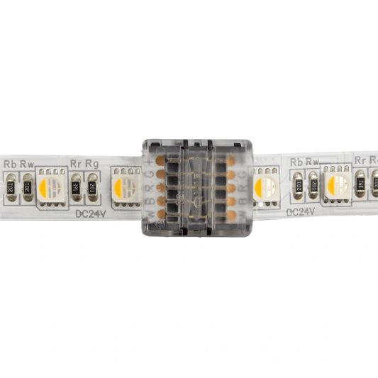 Koppelstuk tussen twee strips - RGBW premium en Pro ledstrip IP20 - solderen niet nodig