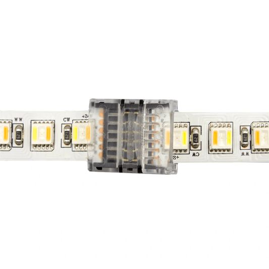 Koppelstuk tussen twee strips - RGBWW Pro ledstrip IP20 - solderen niet nodig