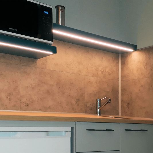 Led profiel 2 meter up light muur profiel