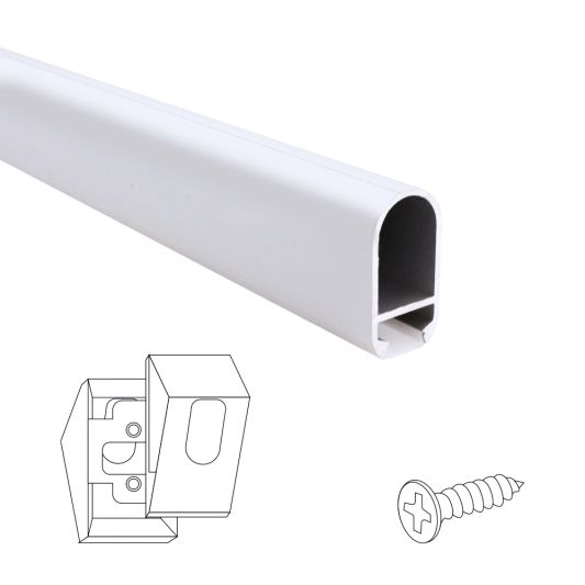 Led profiel 1,5 meter voor garderobe kast verlichting