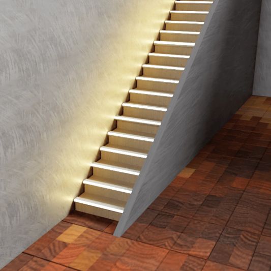 Led profiel 2 meter voor traprand