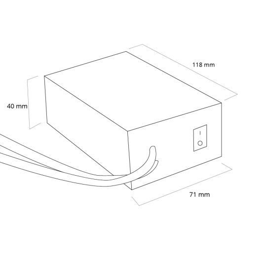 Led strip accu/batterij 12V met oplader