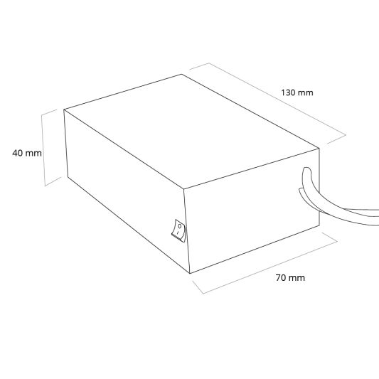 Led strip accu/batterij 24V met oplader