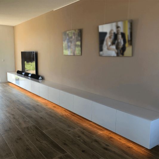 Led strip COB Warm Wit - 4 meter - losse strip met 2016 leds