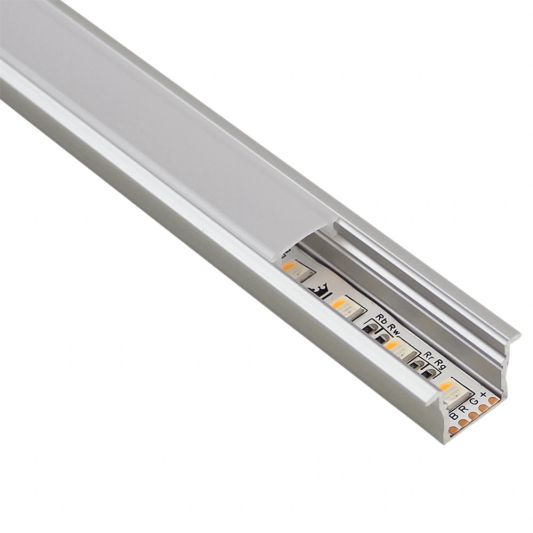 Led strip profiel breed inbouw hoog 3 meter