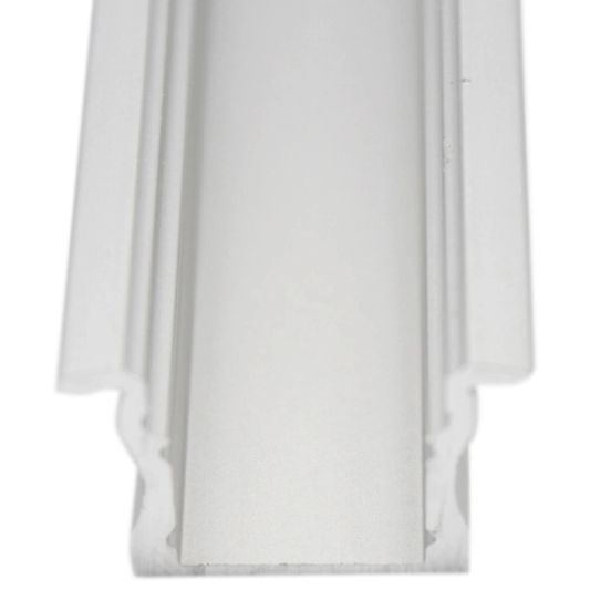 Led strip profiel inbouw Hoog model - compleet met afdekkap 1,5 meter 15mm hoog