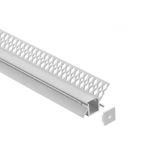 Led tegel profiel / led stuc profiel binnenhoek 1,5 meter - Smalle variant