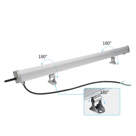 LED Wall Washer 24W RGBWW – LED breedstraler in Multicolor + Wit