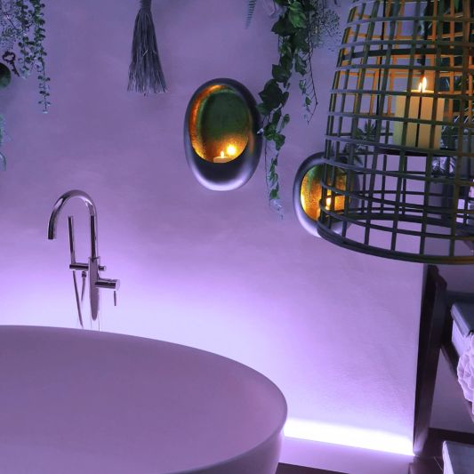 Ledstrip 3 meter RGBWW Prime 840 COB leds p/m - Losse strip