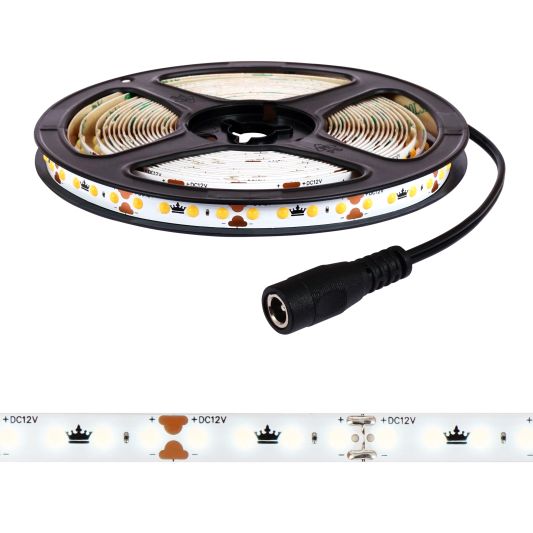Ledstrip 7 meter Helder wit | losse strip | Basic 128 COB leds p/m