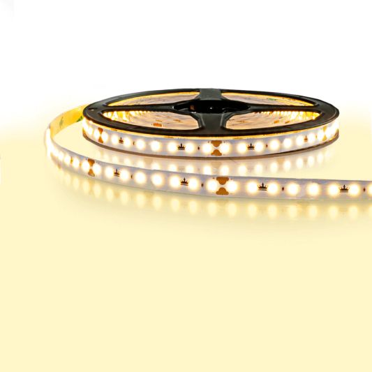 Ledstrip 7 meter warm wit Basic - losse strip met 128 leds per meter