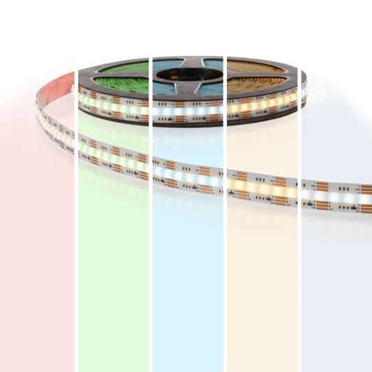 Ledstrip 8 meter RGBWW Prime 840 COB leds p/m - Losse strip
