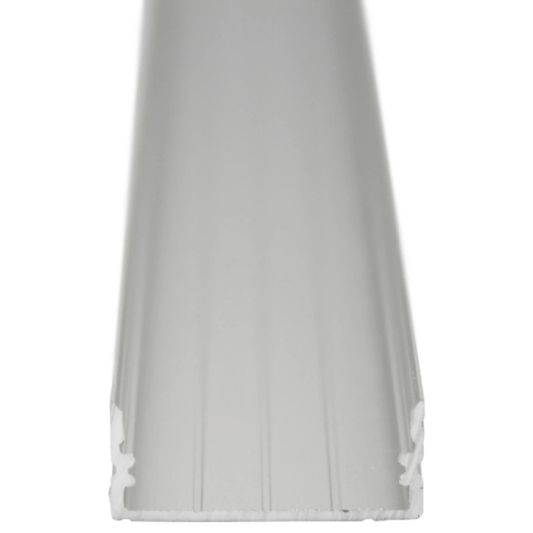 Ledstrip profiel breed opbouw Laag model - compleet met afdekkap 1,5 meter