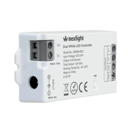 Losse controller voor 4-zone Dual White RF set