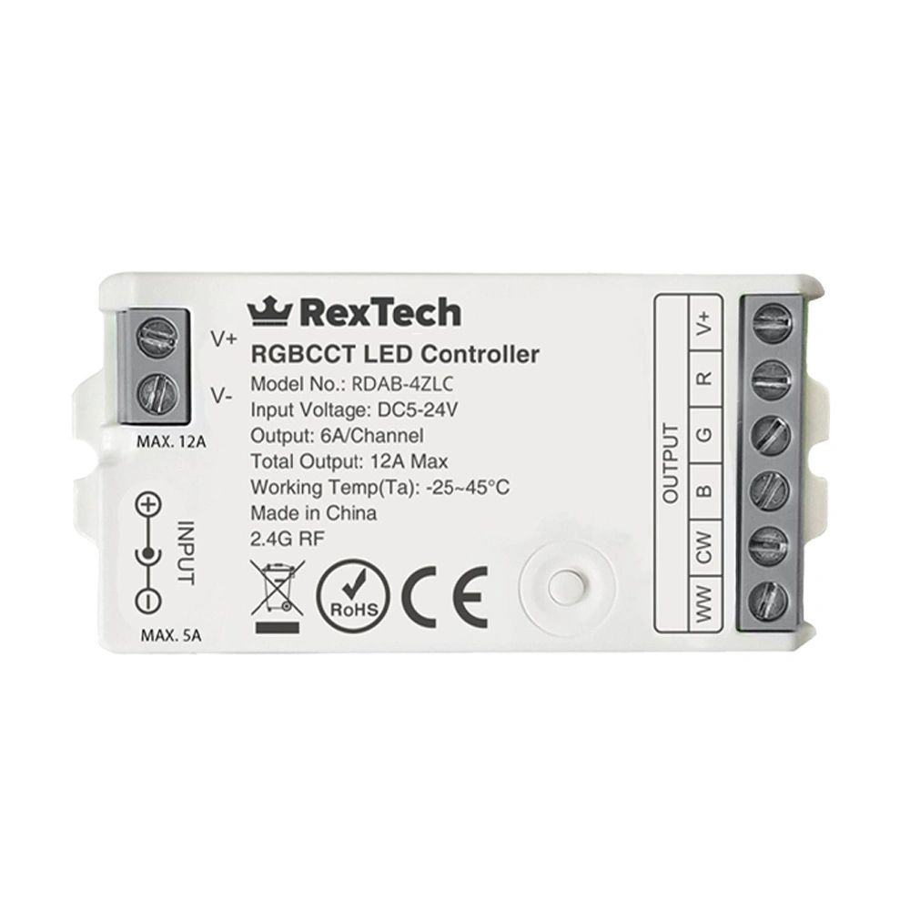 Losse controller voor 4-zone RGBWW RF systeem