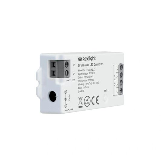 Losse draadloze dimmer voor 4-zone RF systeem