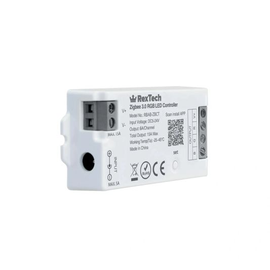 Losse Zigbee controller voor RGB led strips