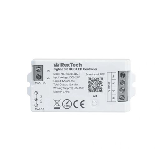 Losse Zigbee controller voor RGB led strips