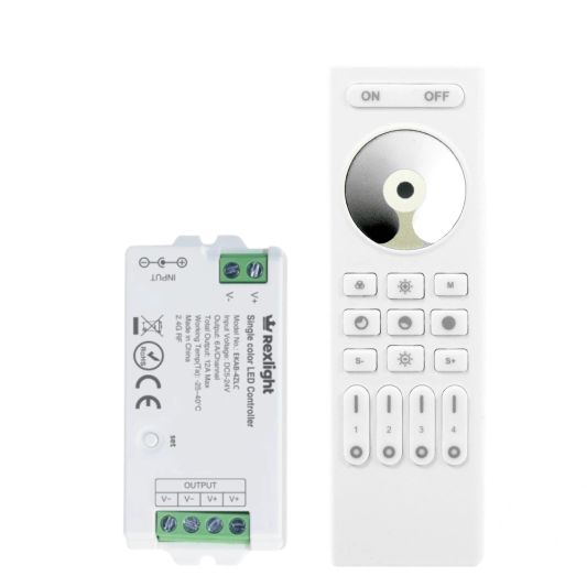 Luxe draadloze dimmer 4-zone RF