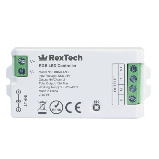 Luxe touch RF 4-zone afstandsbediening RGB