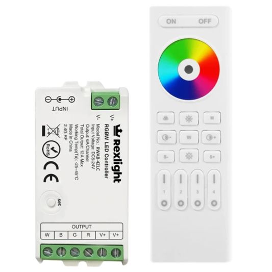 Luxe touch RF 4-zone afstandsbediening RGBW