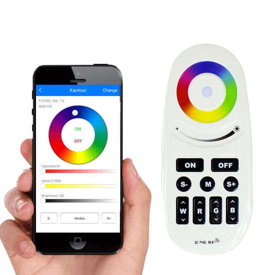 Luxe touch RF afstandsbed. + Wifi RGBW