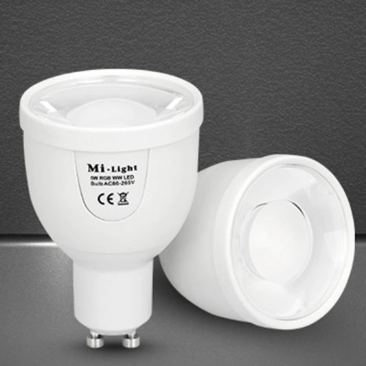 Milight Dual White LED lamp set met afstandsbediening 5W GU10