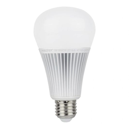 Milight led lamp Dual White 9 Watt E27 fitting
