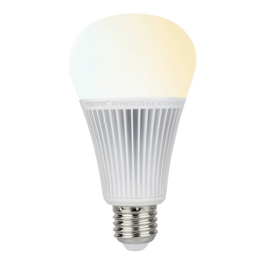 Milight led lamp Dual White 9 Watt E27 fitting