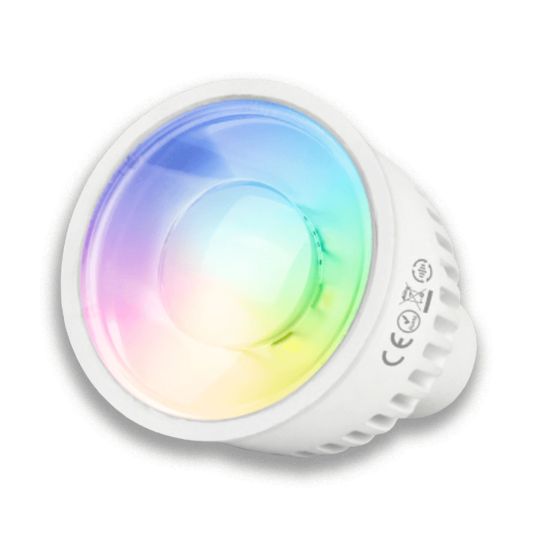 Milight led spot RGBWW 6 Watt GU10 fitting