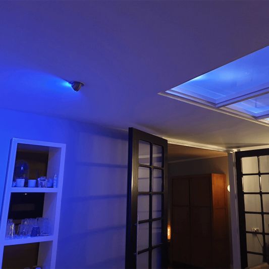 Milight led spot RGBWW 4 Watt MR16 fitting 12V - Voordeelset van 3 stuks