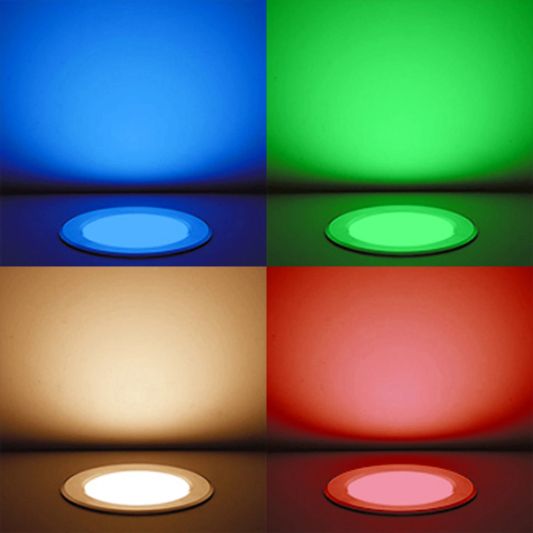 Milight RGBWW LED downlight 6 Watt inbouwspot - Voordeelset van 6 stuks