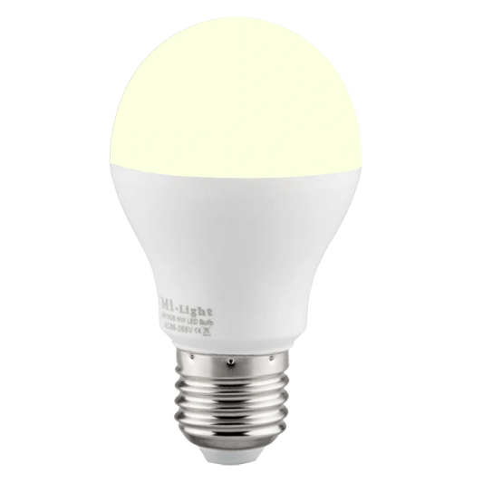 Milight Wifi led lamp Dual White 6 Watt E27 fitting
