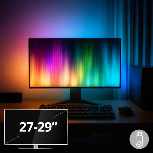 PC ambilight USB game verlichting - 27/29 inch