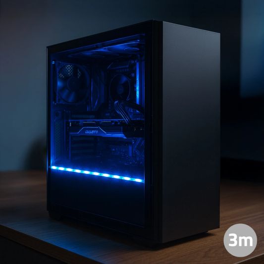 PC led strip set 3 meter RGB Basic