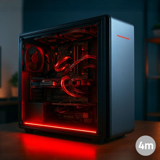 PC led strip set 4 meter RGB Premium