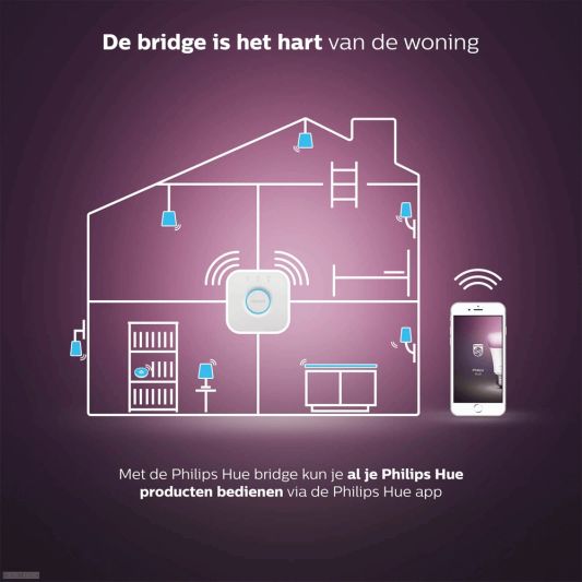 Philips Hue Bridge voor slimme verlichting