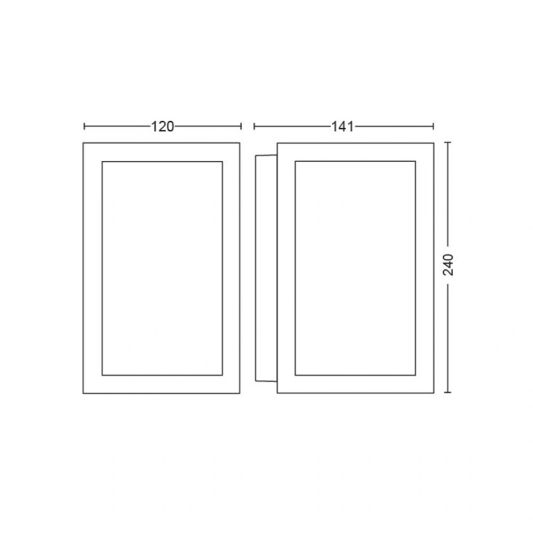 Philips Hue Outdoor Impress Wandlamp Extension