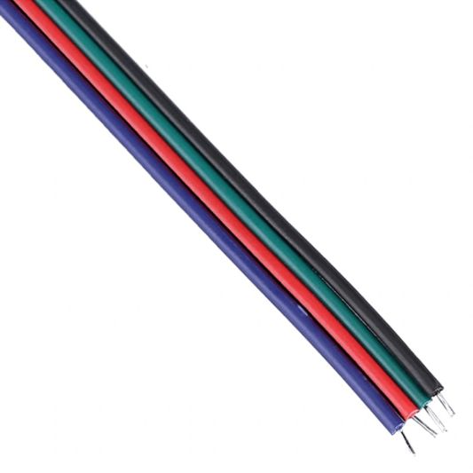 RGB stekker met kabel 15 cm