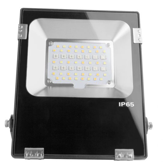 RGBW Wifi led schijnwerper bouwlamp 20 watt IP65 - los