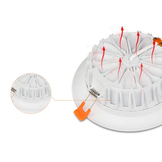 RGBWW led inbouwspot downlight 18 Watt