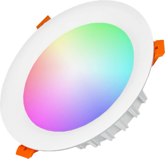 RGBWW led inbouwspot met afstandsbediening 1-4 lampen 18 Watt