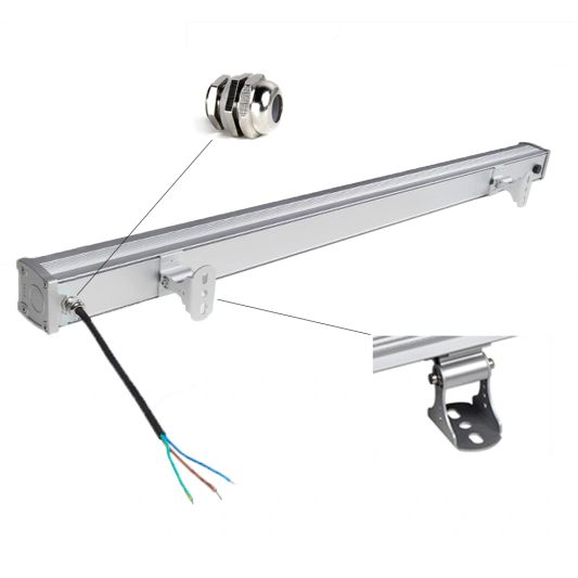 RGBWW LED Wall Washer 24 watt met afstandsbediening en 1-4 Wall Washers