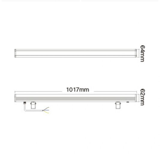 RGBWW LED Wall Washer 24 watt met afstandsbediening en 1-4 Wall Washers