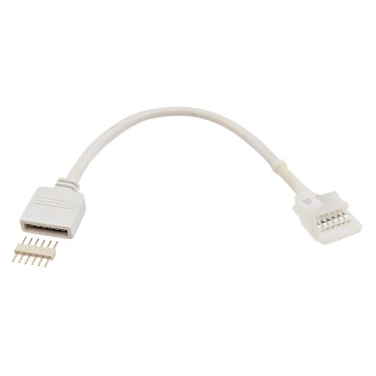 RGBWW stekker met koppelstuk