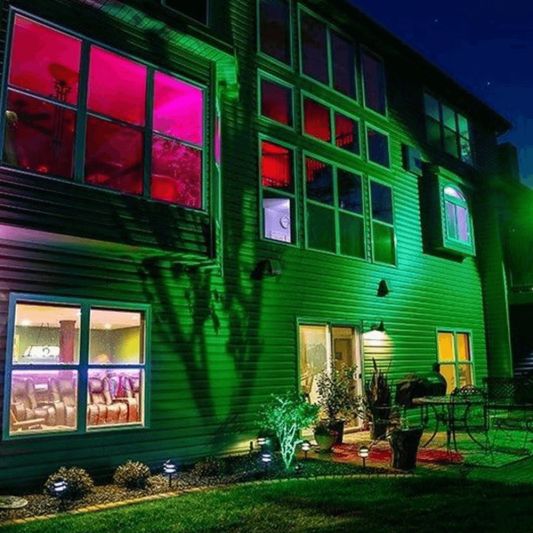 RGBWW Wifi schijnwerper 20 watt met afstandsbediening en 1-4 lampen